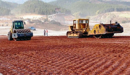 壓實填土地基的施工規定